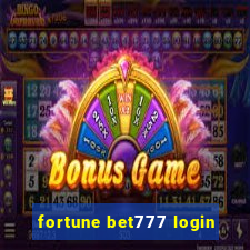 fortune bet777 login